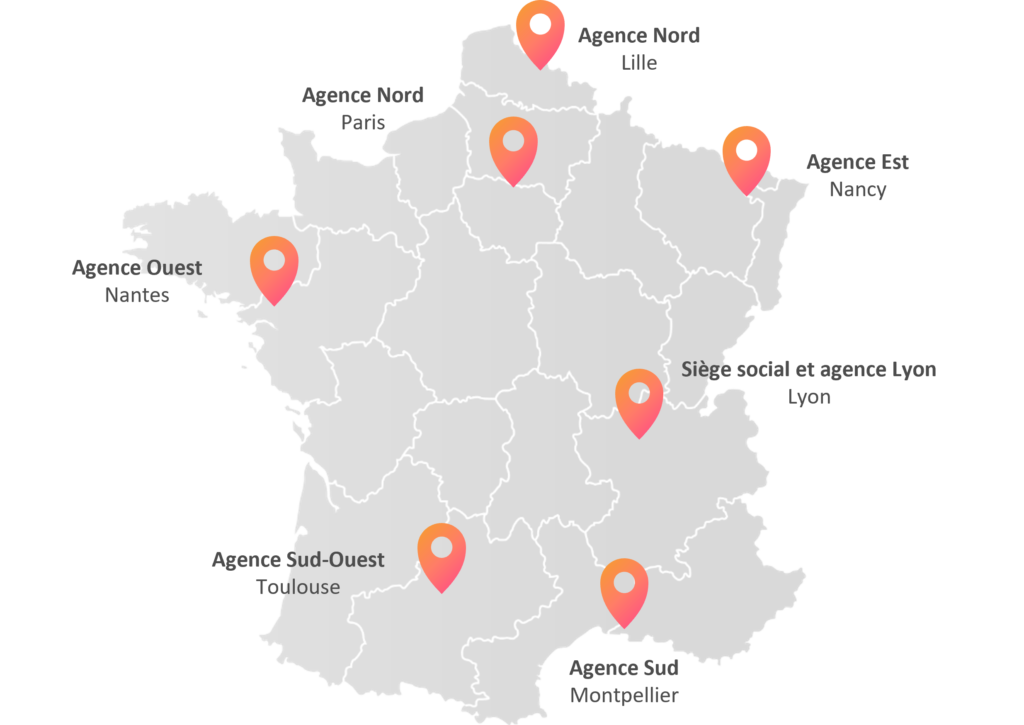Carte Agences